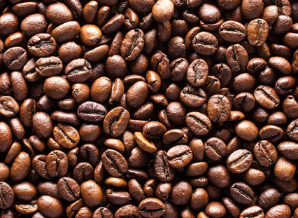 Roasted coffee beans