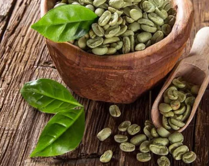 Green coffee beans